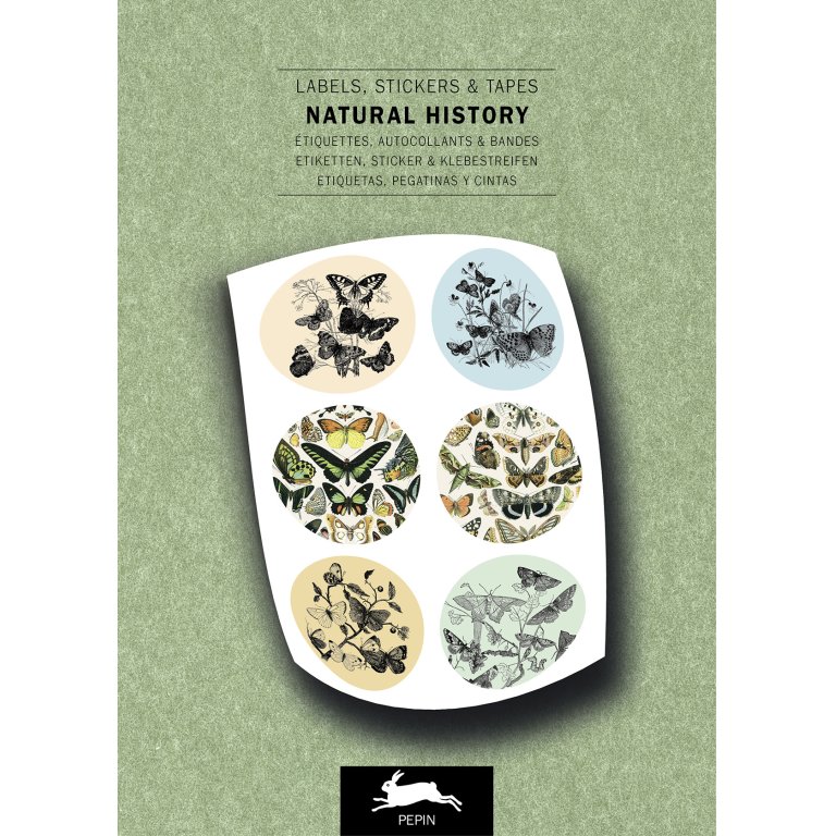 Pepin Label- und Stickerbuch