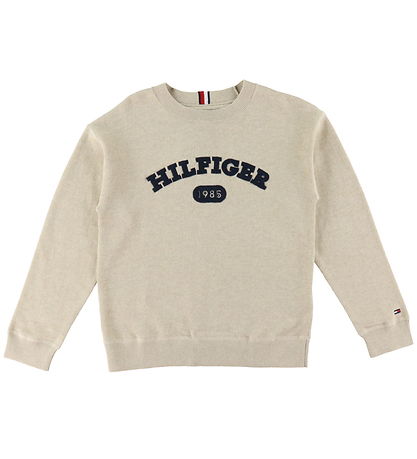 Tommy Hilfiger Bluse - Strick - Terry Strick - Kaschmir Creme