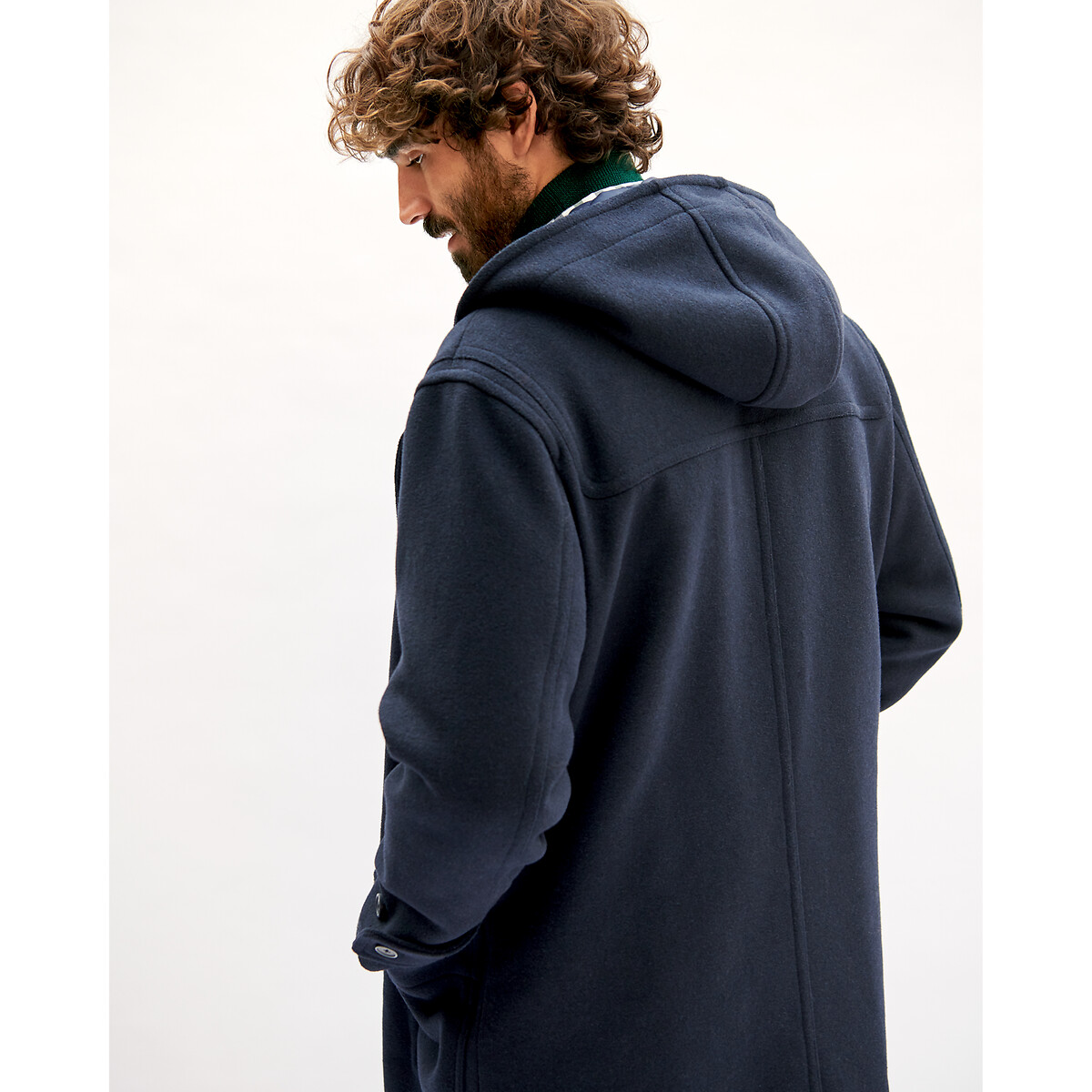 COLEÇÕES LA REDOUTE<br>Duffelcoat Losvallende Assinatura GREGOIRE