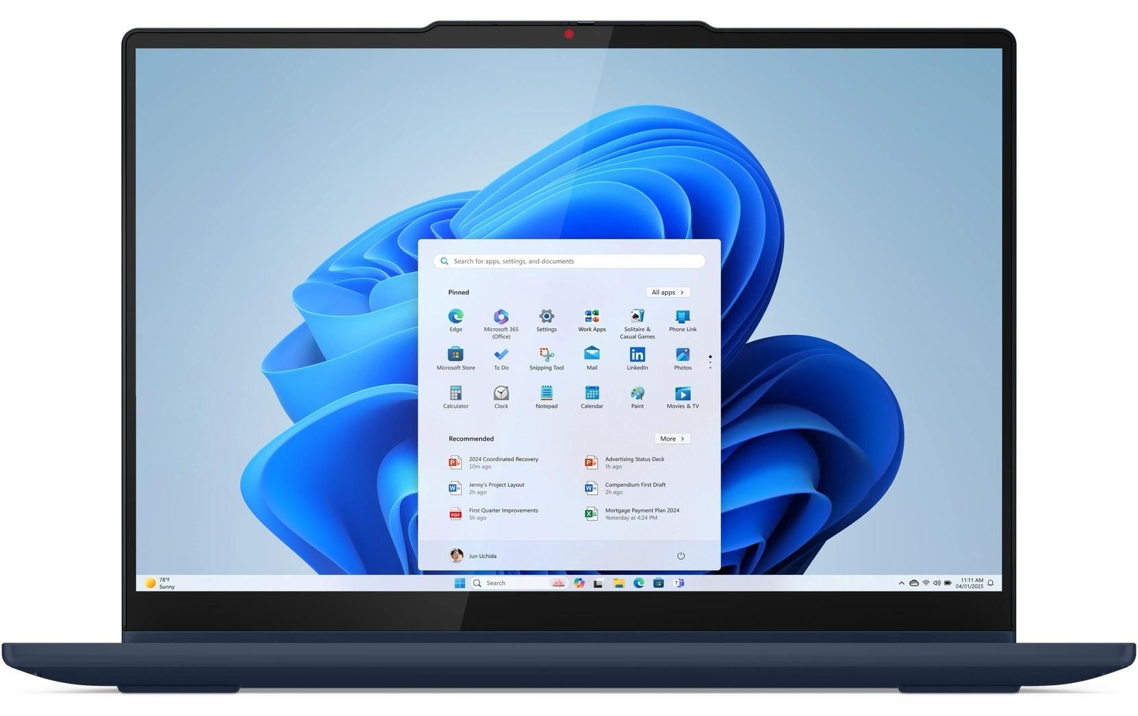 Lenovo Convertible Notebook »IdeaPad 5 2-in-1 14AKP10« / 14 ″ AMD Ryzen™ AI 7 Radeon Graphics