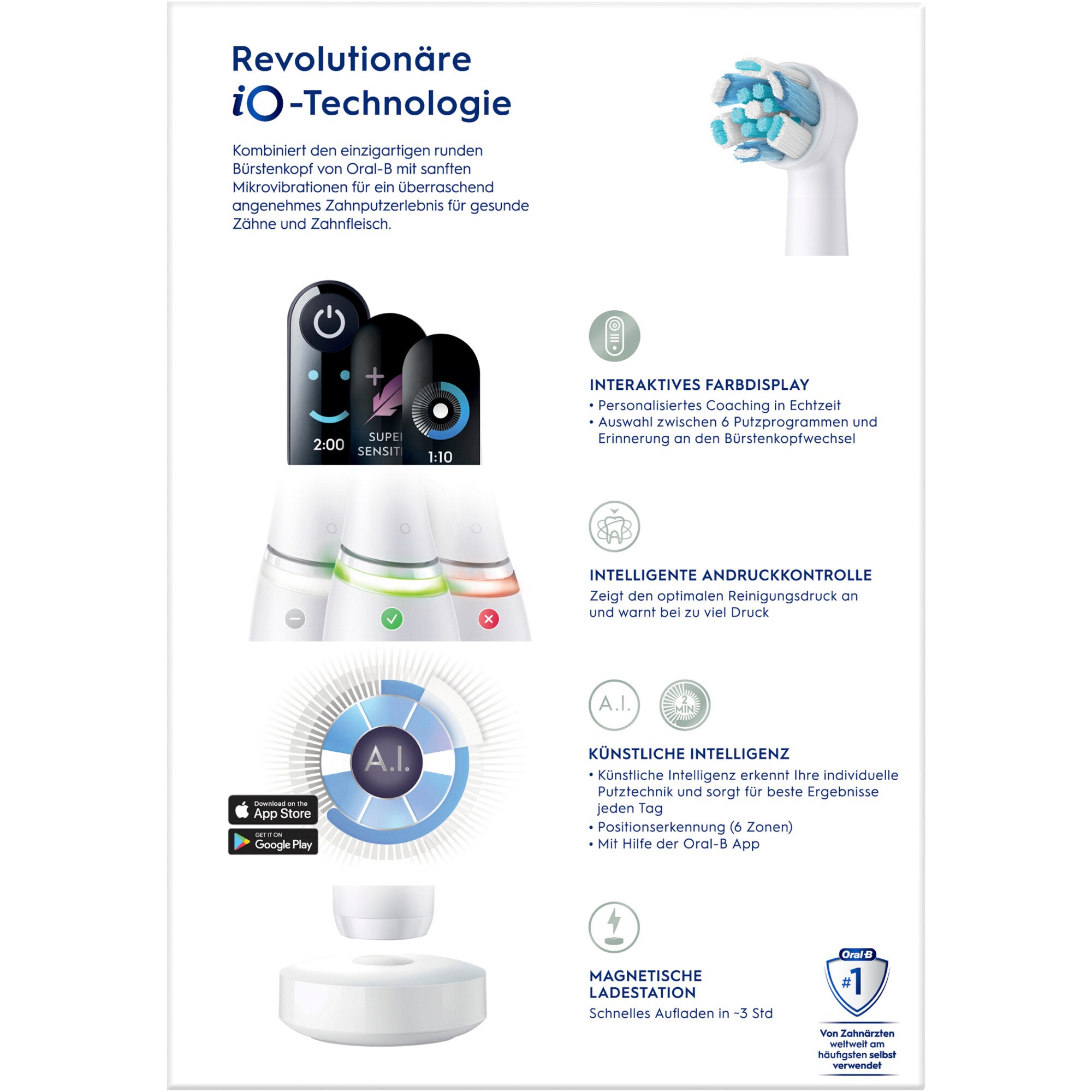 Braun Elektrische Zahnbürste Oral-B iO Series 8N
