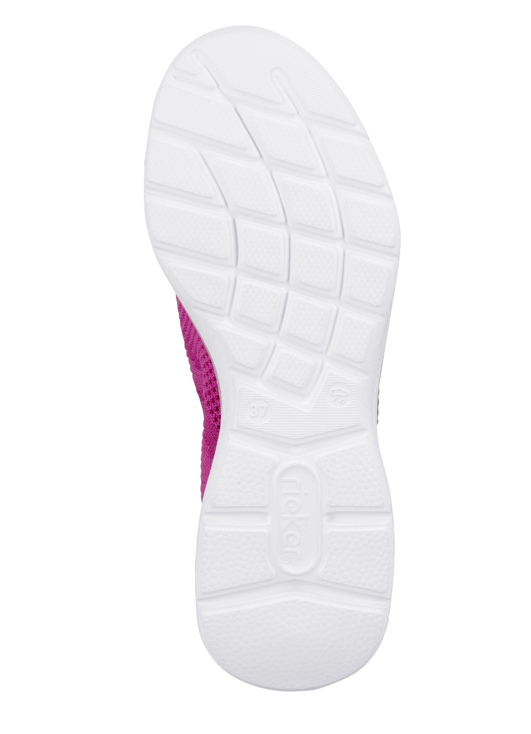 Rieker Sneaker aus dehnbarem Strickmaterial