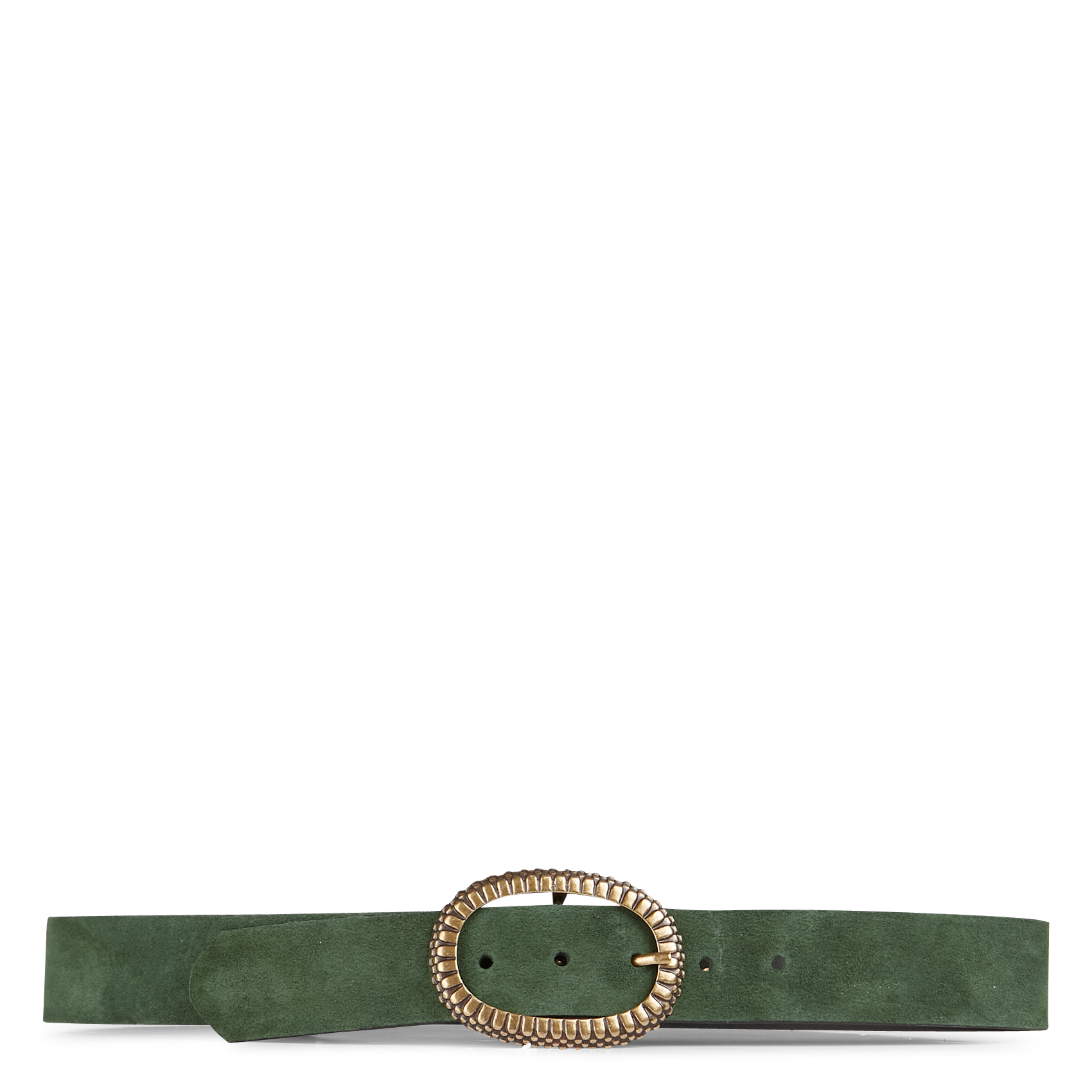 Ceinture en cuir | Vert