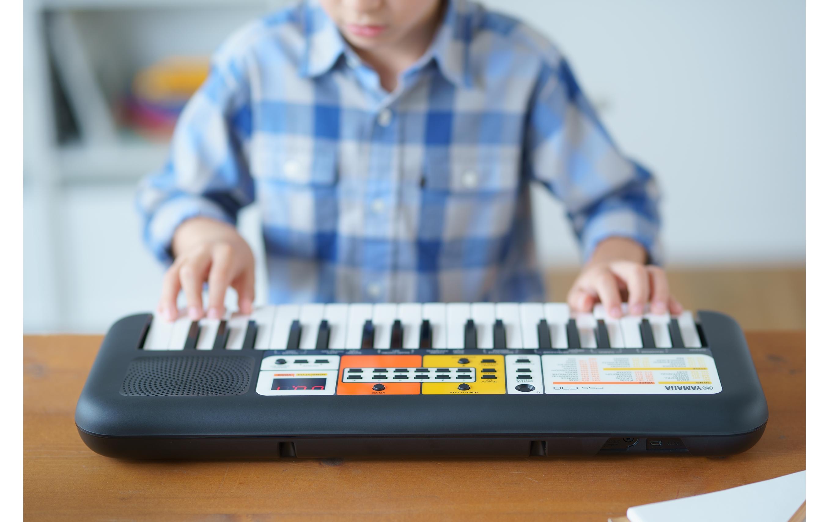Mini Keyboard PSS-F30Tragbares Keyboard für Kinder zum Einstieg in die Musik