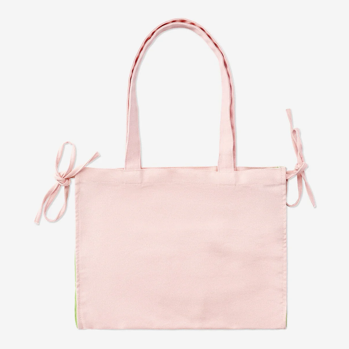 Shopper-taske med sløjfer