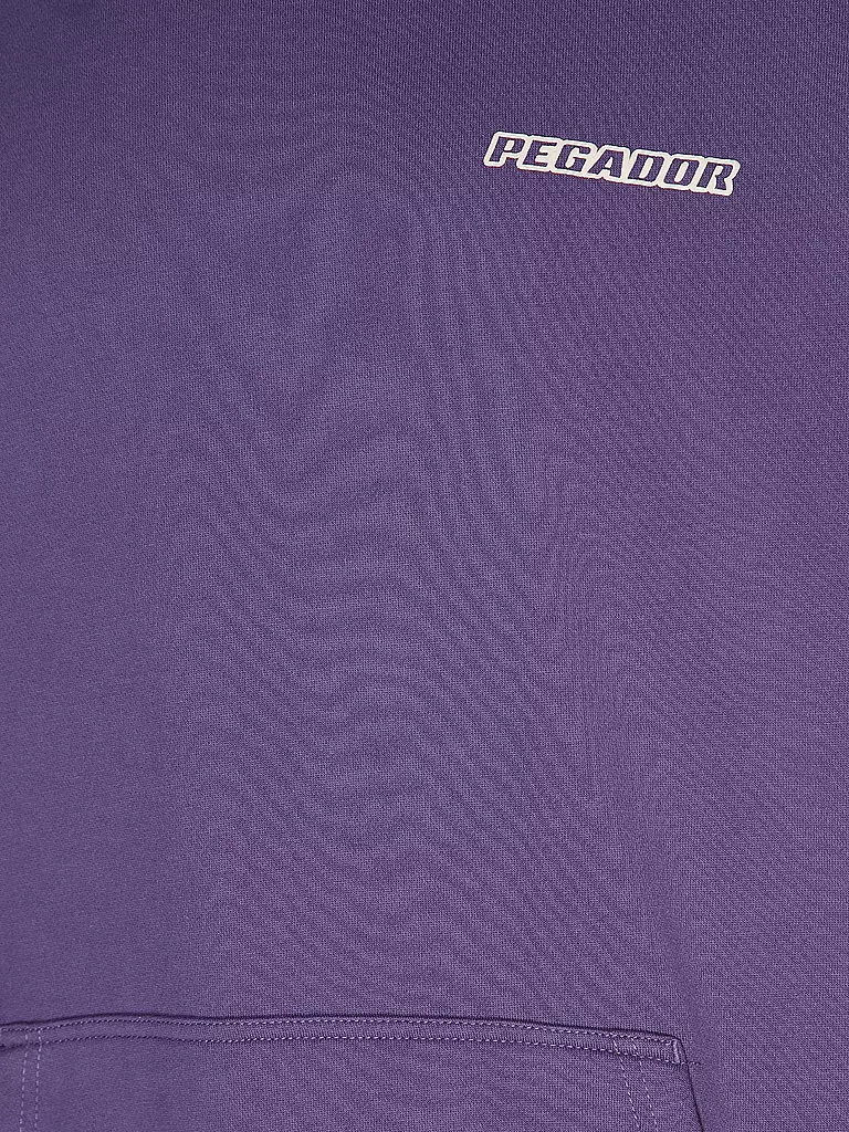 PEGADOR Kapuzensweater - Hoodie BOWIN lila