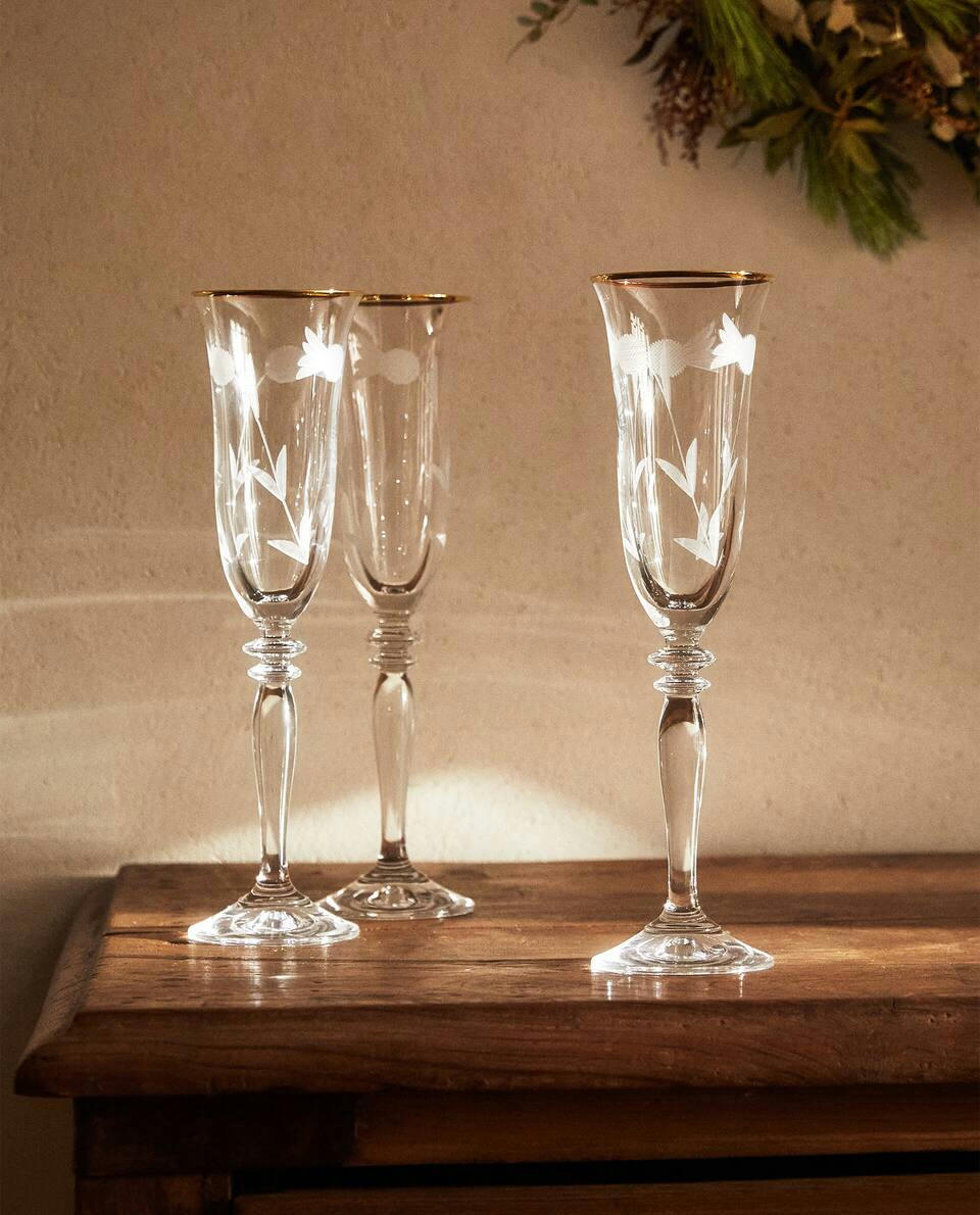 Taça de Natal de Cristal