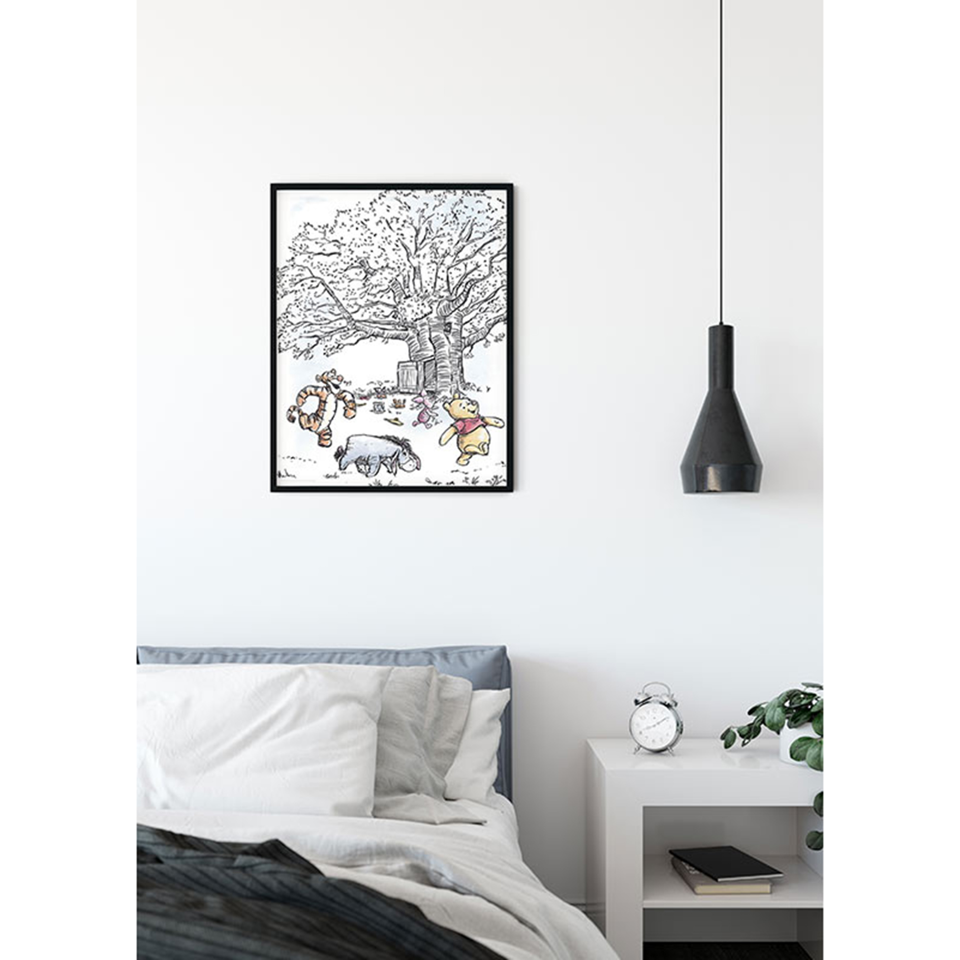 Wandbild WINNIE POOH PLAYGROUND - 50x70 cm