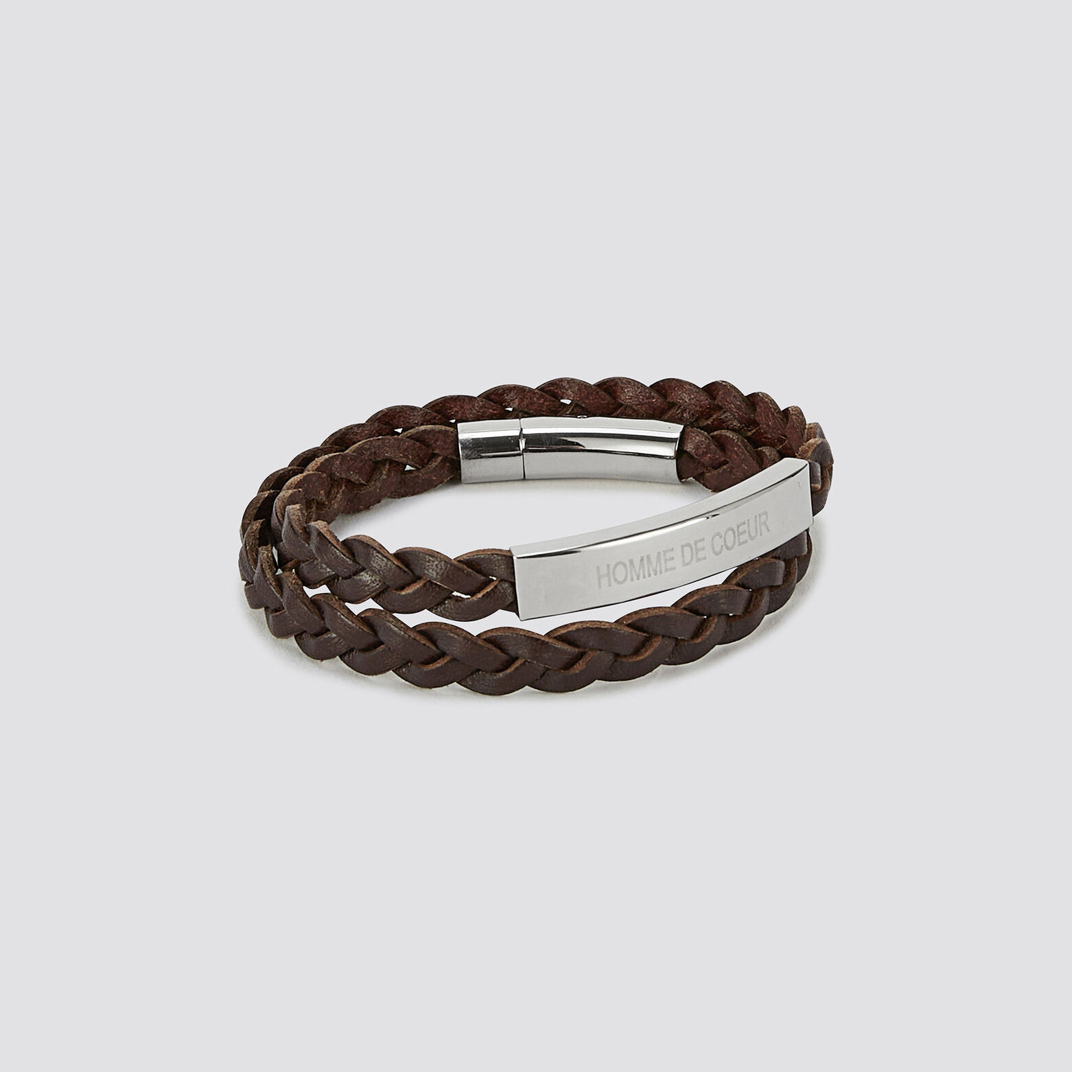 Coffret cadeau bracelet Marron