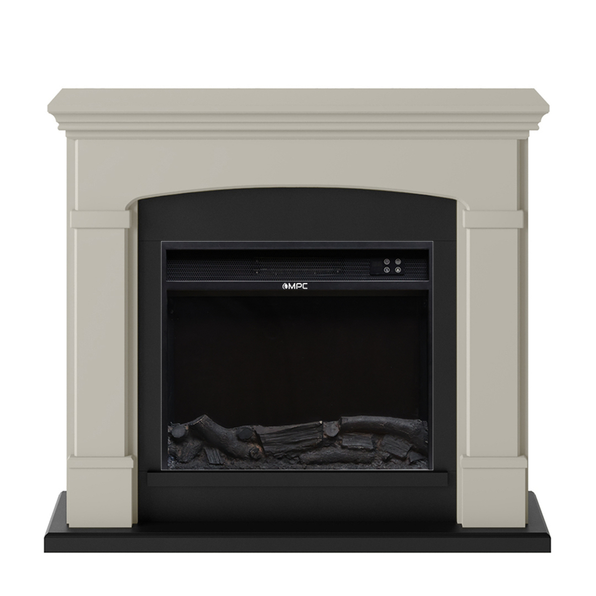 Fuego monica beige 1500w cheminee murale