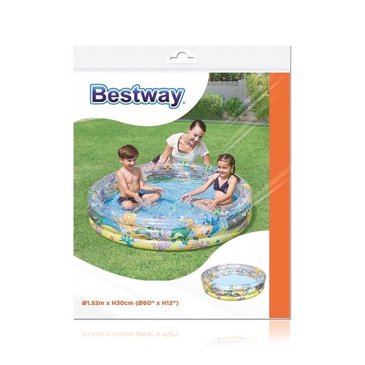 Piscina inflável infantil 152x152x30cm 51082b-03