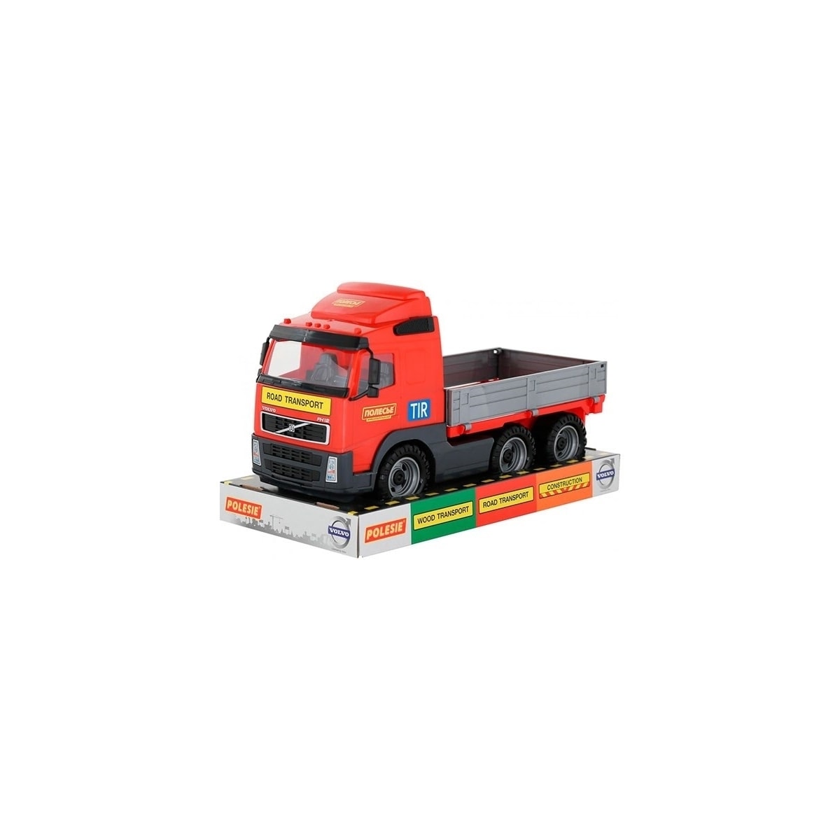 Volvo Lastbil med Flak 450x190x250mm