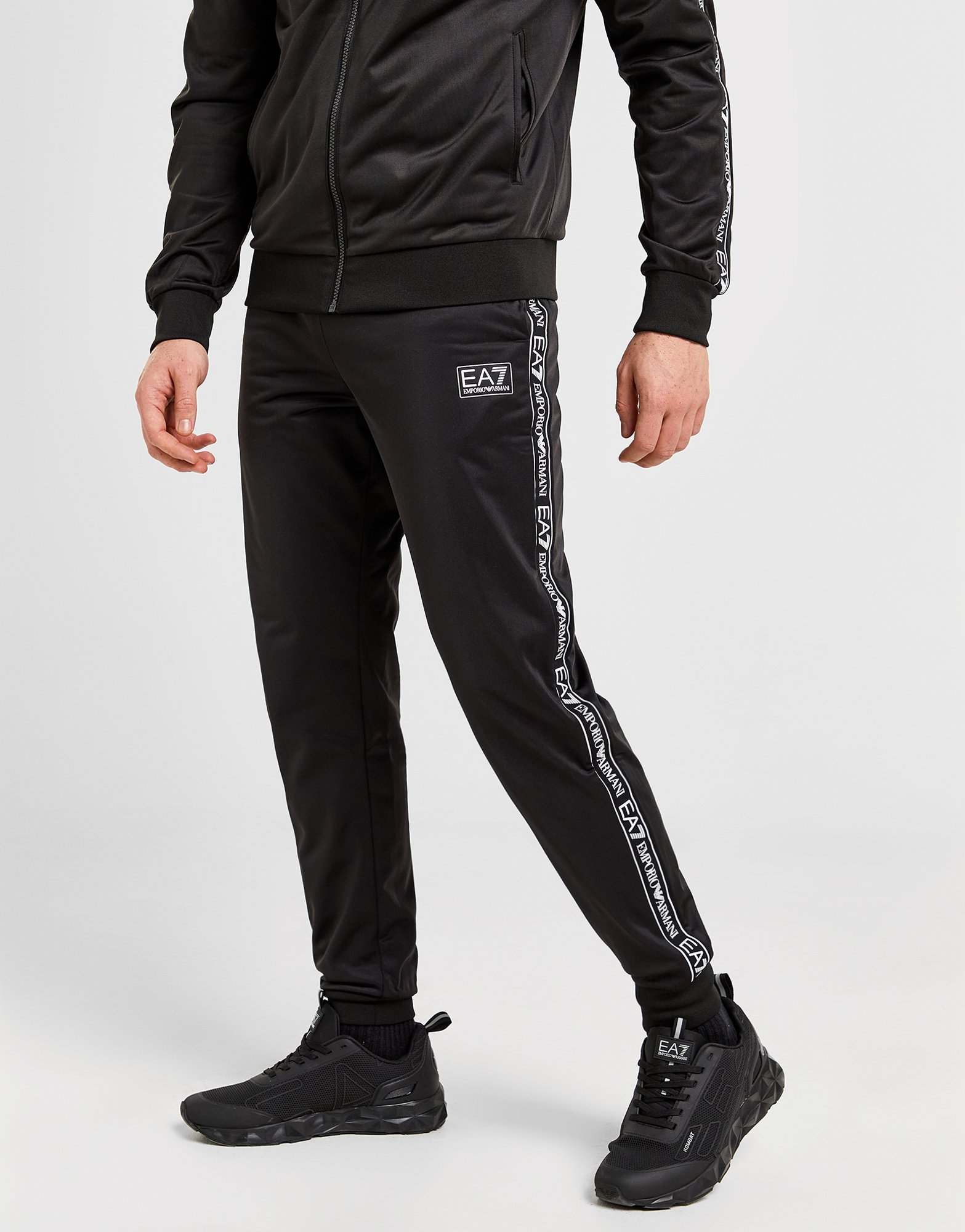 Emporio Armani EA7 Pantalon de jogging Zippé Homme