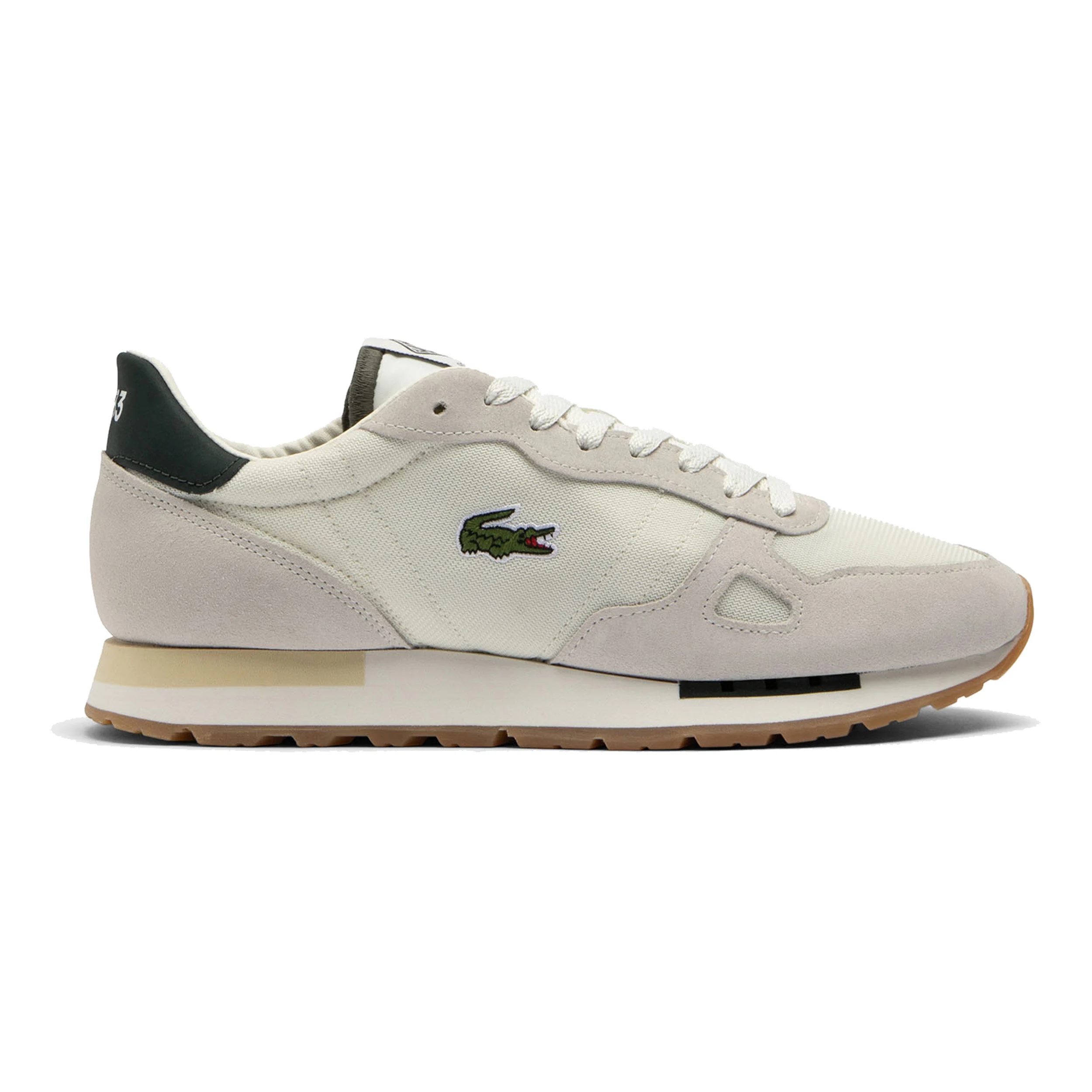 Lacoste Partner 70S Baskets Hommes - Blanc , Vert Foncé