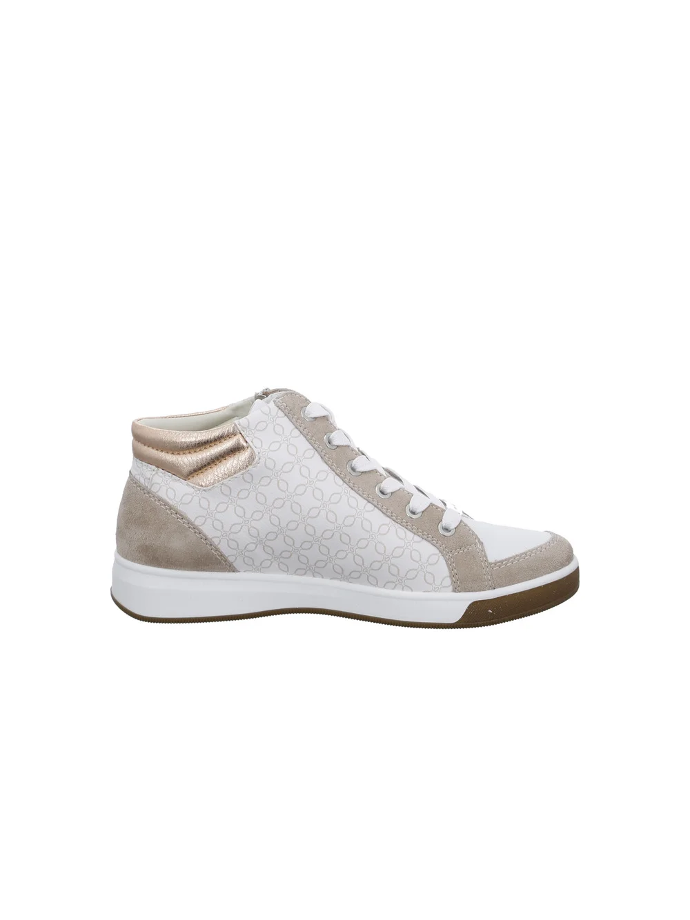 Hightop Sneaker Rom sand weiß
