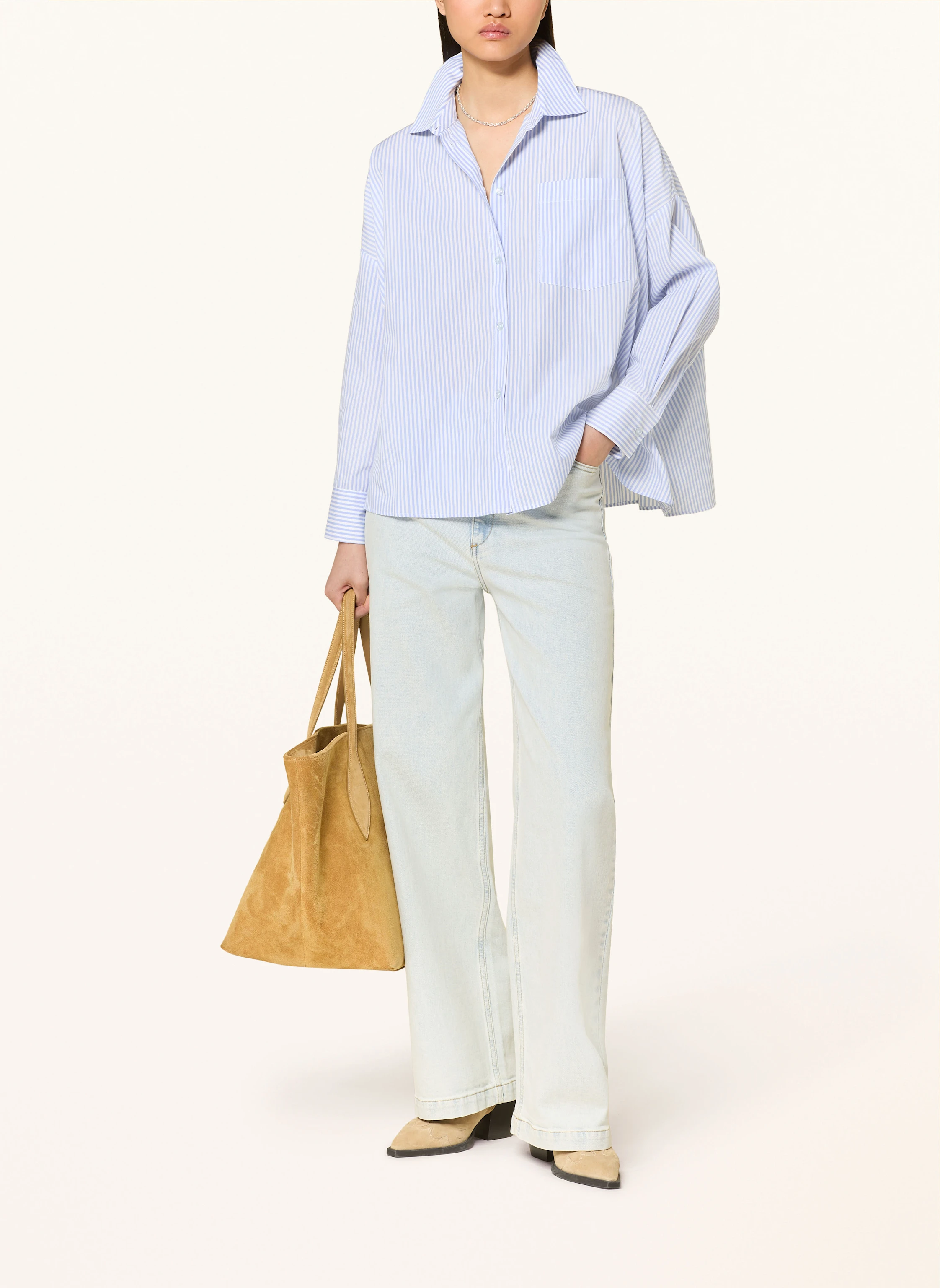 Rich & Royal Oversized-Hemdbluse