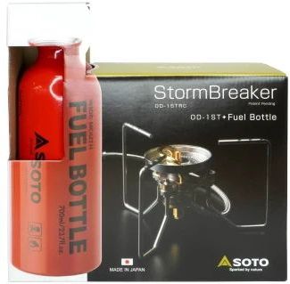 Soto Storm Breaker multi-fuel Brander met 700ml brandstoffles