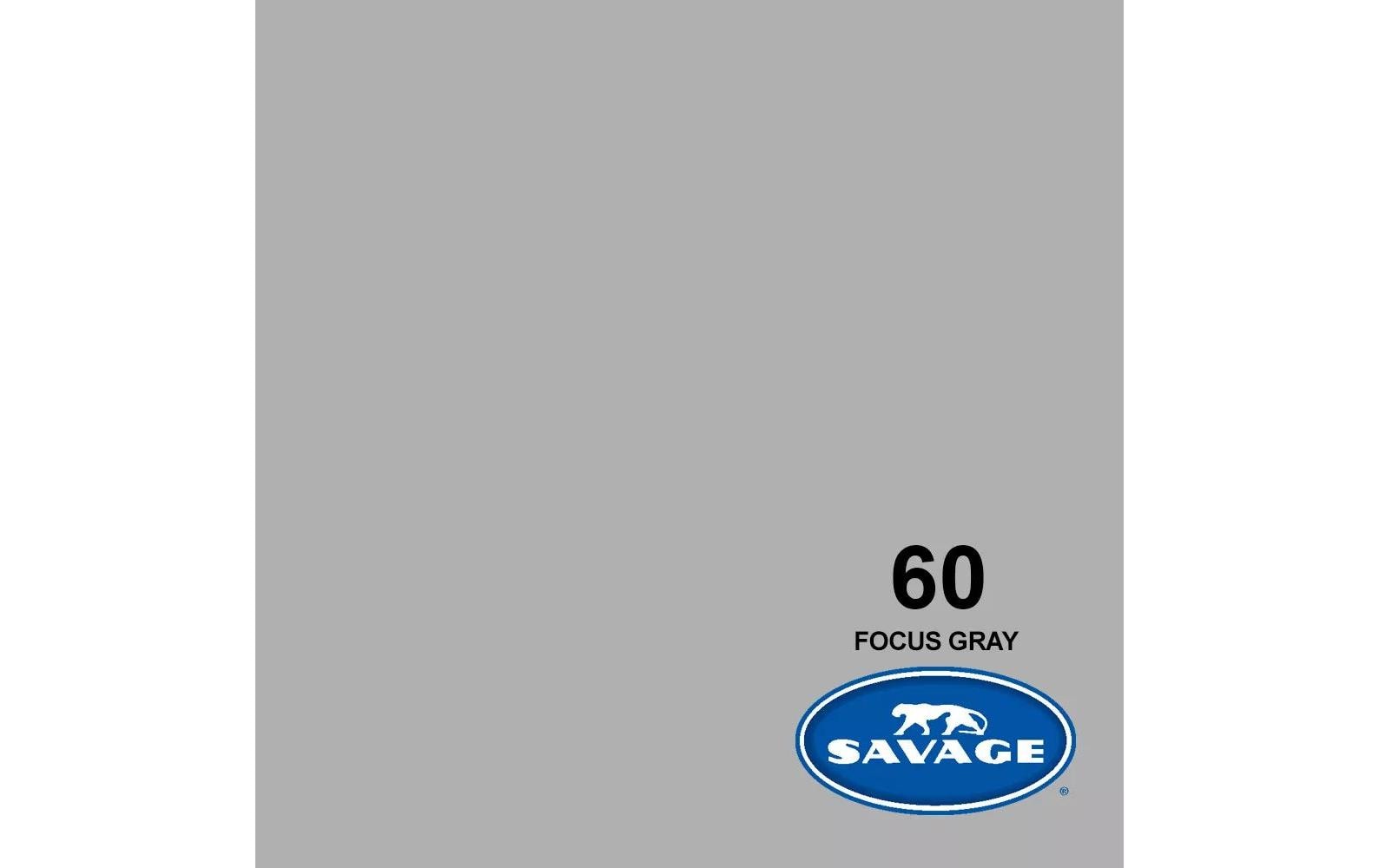 Hintergrund Papier 2.72 x 11m Focus Gray<br>Das Hintergrundpapier von Savage