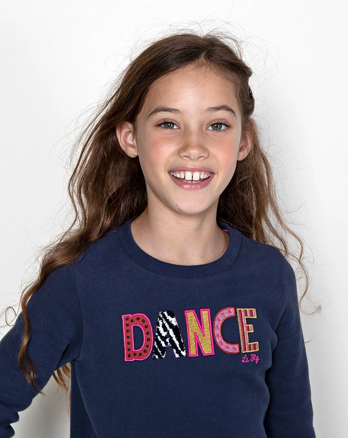 Sweatshirt TELMA in dunkelblau