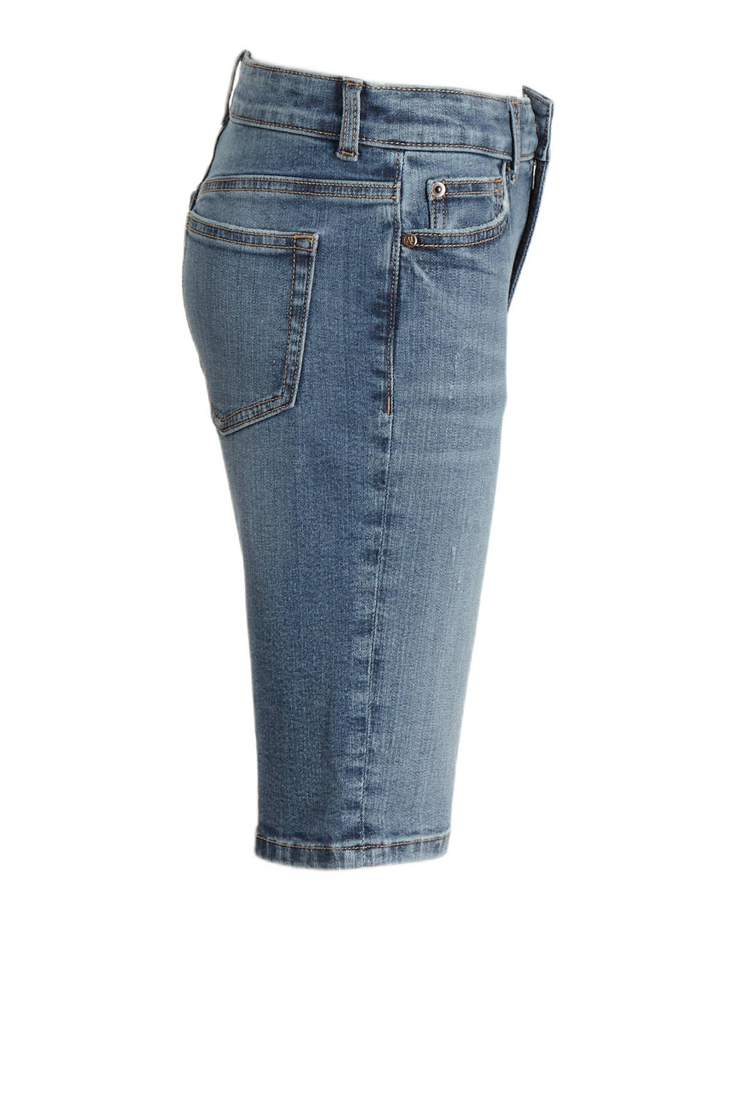 anytime denim short blauw
