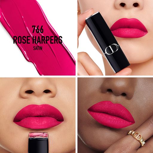 Dior Rouge Dior Satin Lipstick, 766 Rose Harpers