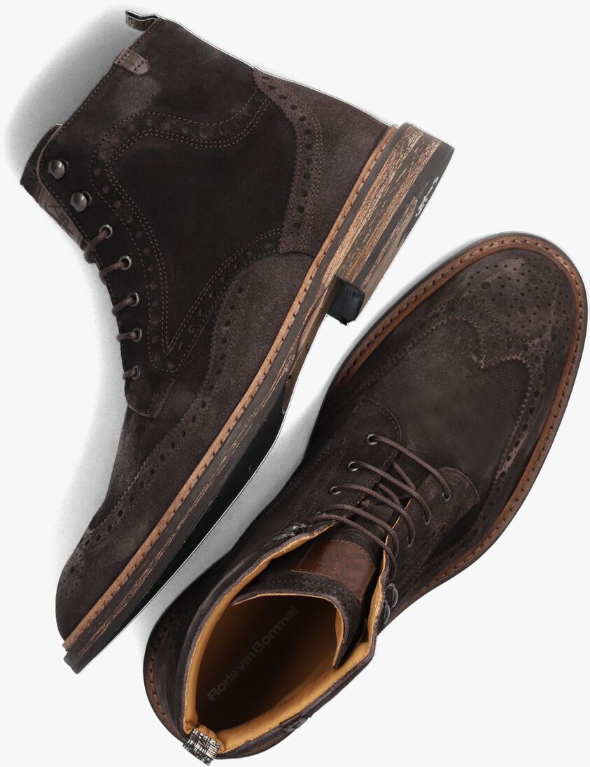 FLORIS VAN BOMMEL bruine floris van bommel veterboots sfm-80035