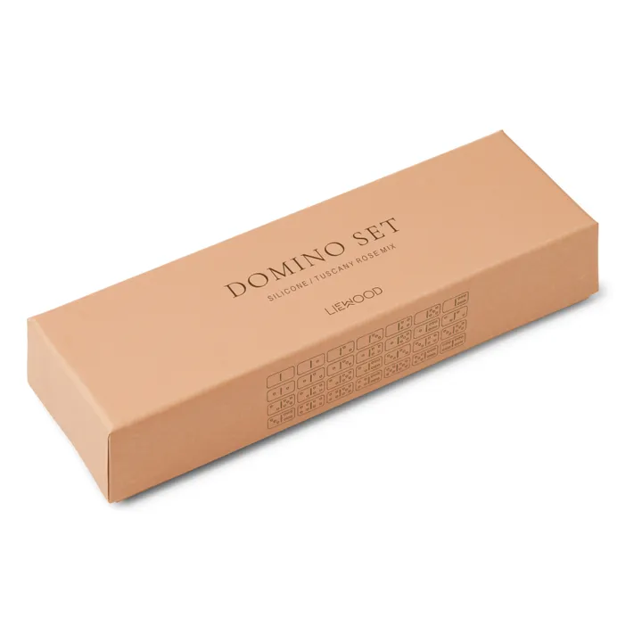 Liewood Jeu de domino Dodo en silicone | Rose