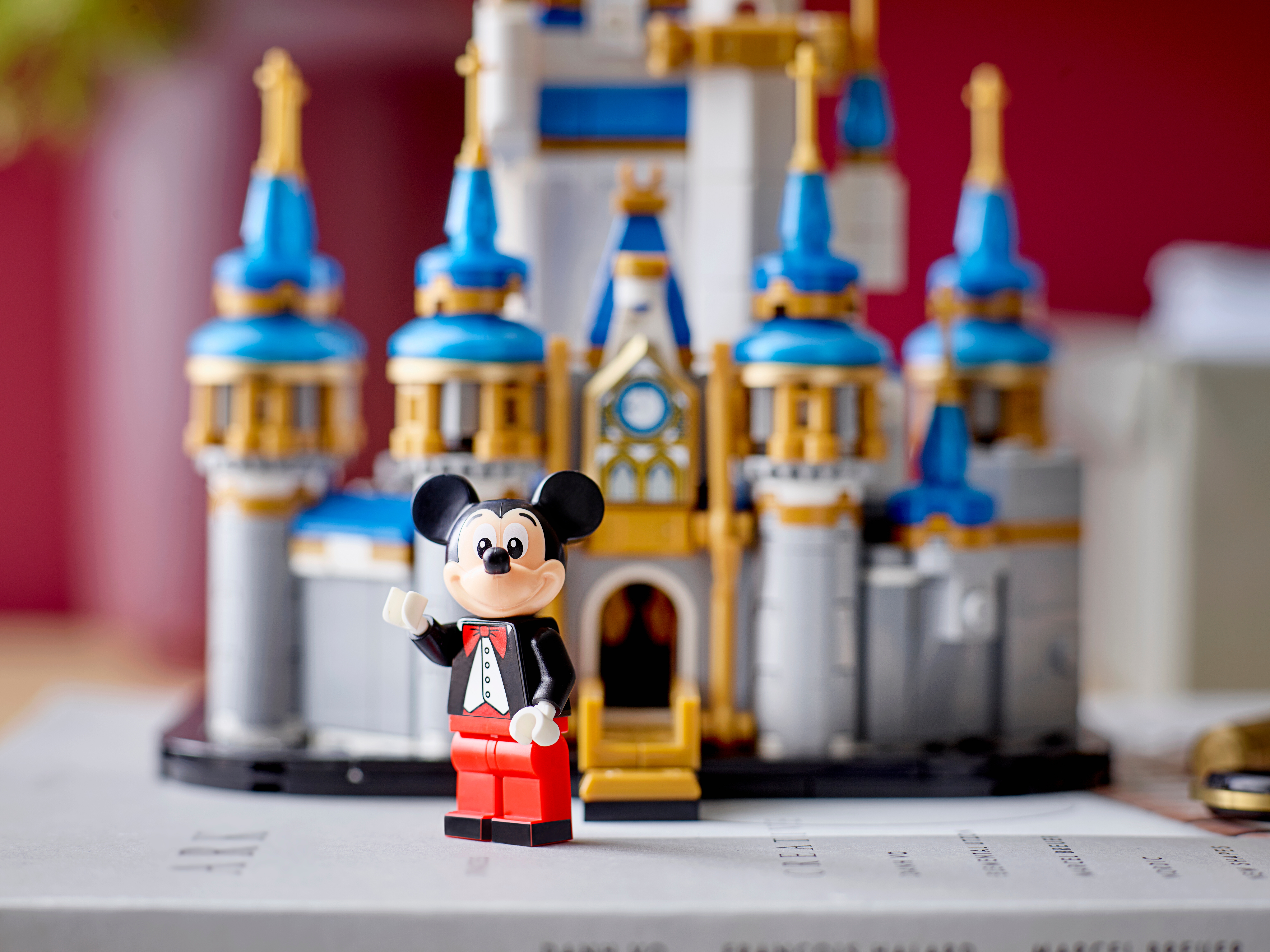 O castelo em miniatura da Disney 40478