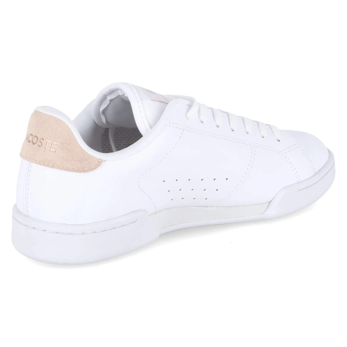 LacosteLow Sneaker CARNABY CUP - wht/lt pink