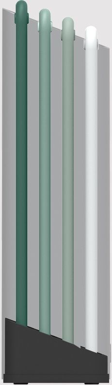 Joseph Joseph Editions Folio Snijplanken - Set met Houder - Set van 4 Stuks - Groen