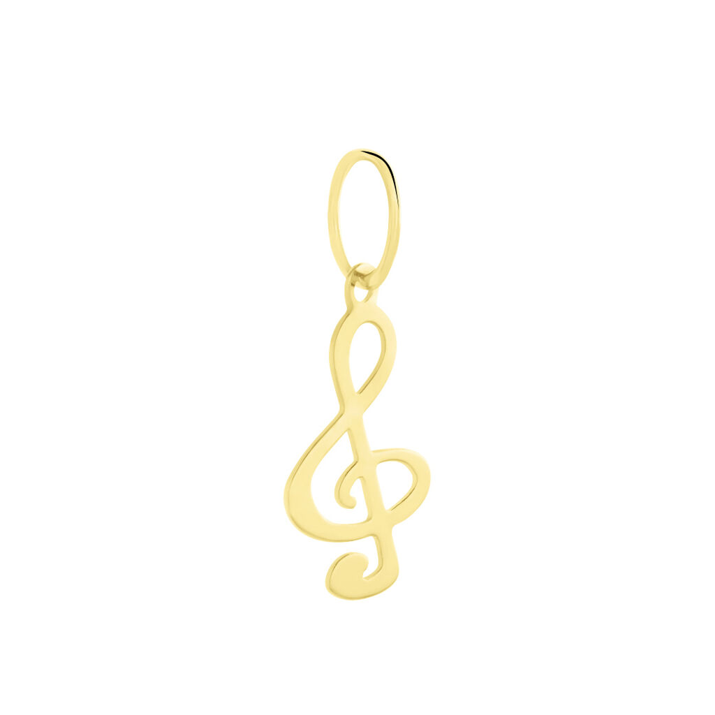Pendentif Fausta Musique Or Jaune