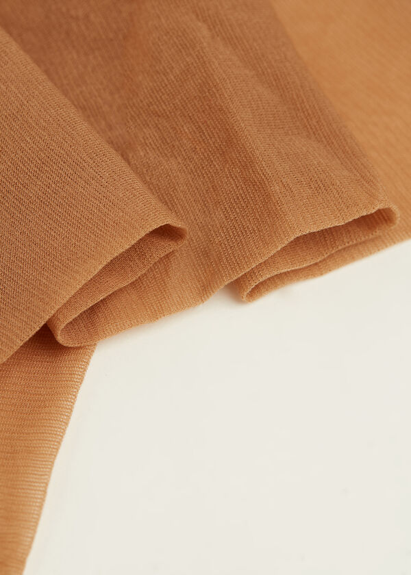 Meia-calça infantil transparente de 20 denier