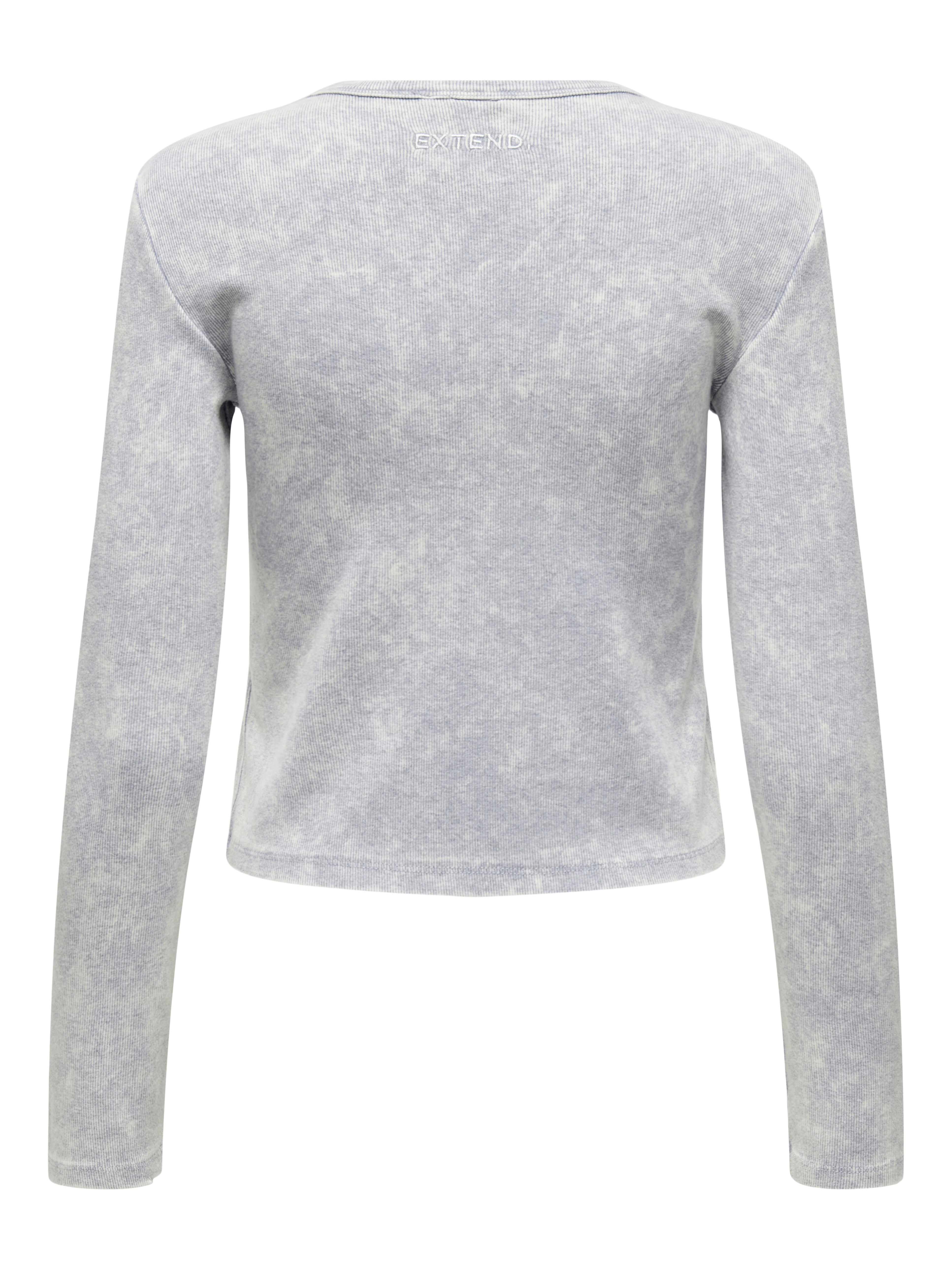 ONLVIOL Top Light Grey Melange