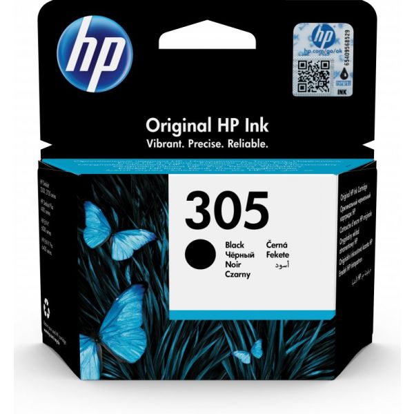 Tinteiro HP 305 Black 3YM61A