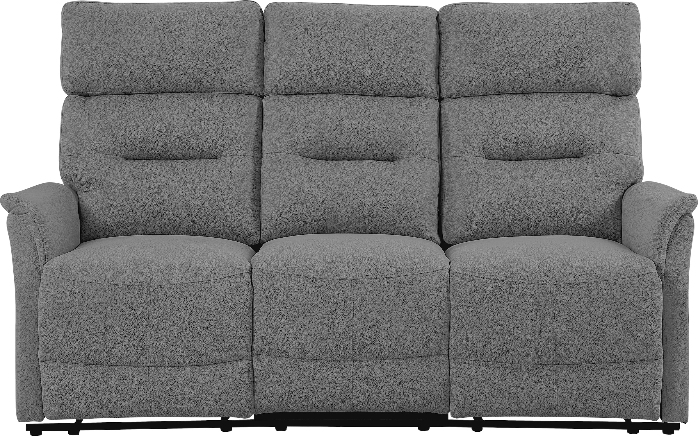 ATLANTIC home collection 3-Sitzer »Falk« Zwei Relaxfunktionen, klappbare Konsole mit Getränkehalter
