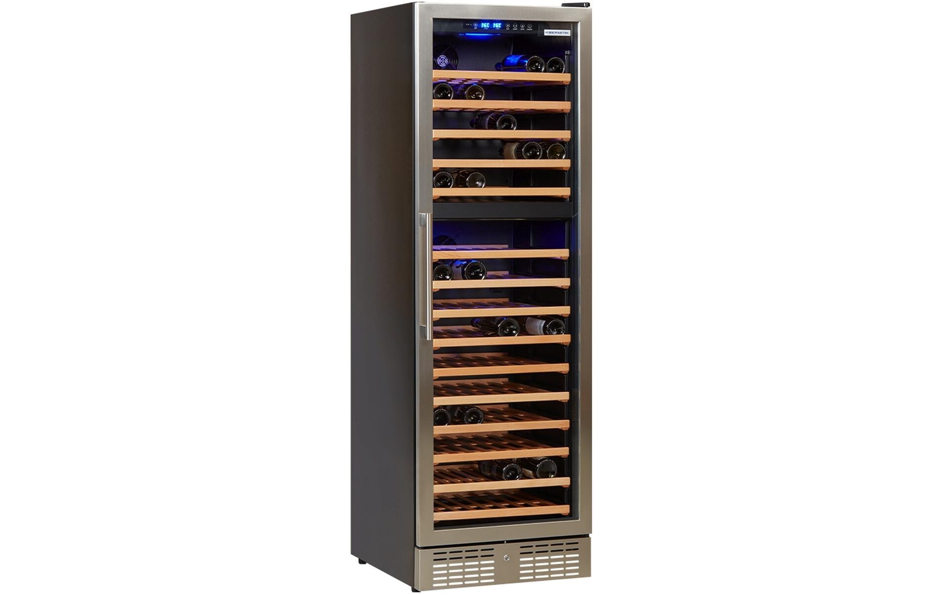 Weinklimaschrank WKH168F01 Schwarz, Rechts<br>Freistehender Weinkühlschrank