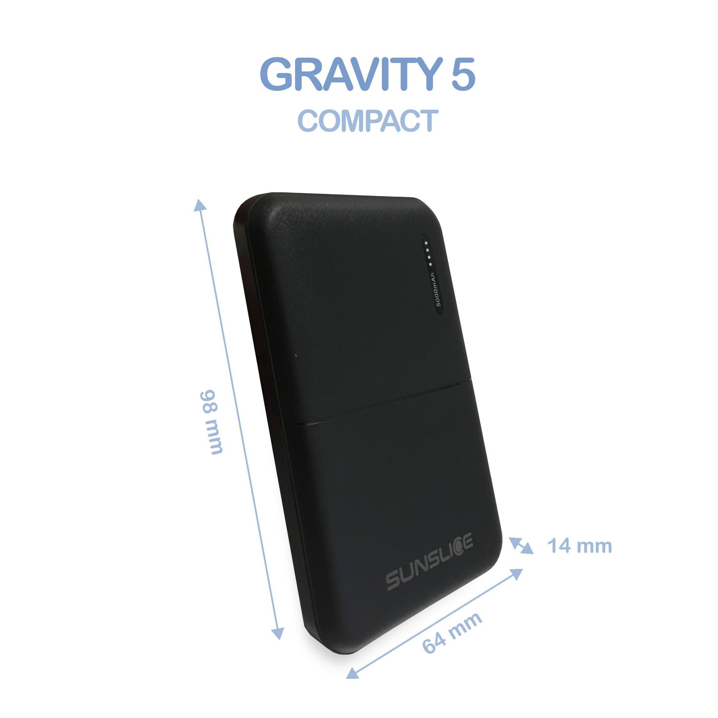 Gravity 5 Powerbank 5'000mAh
