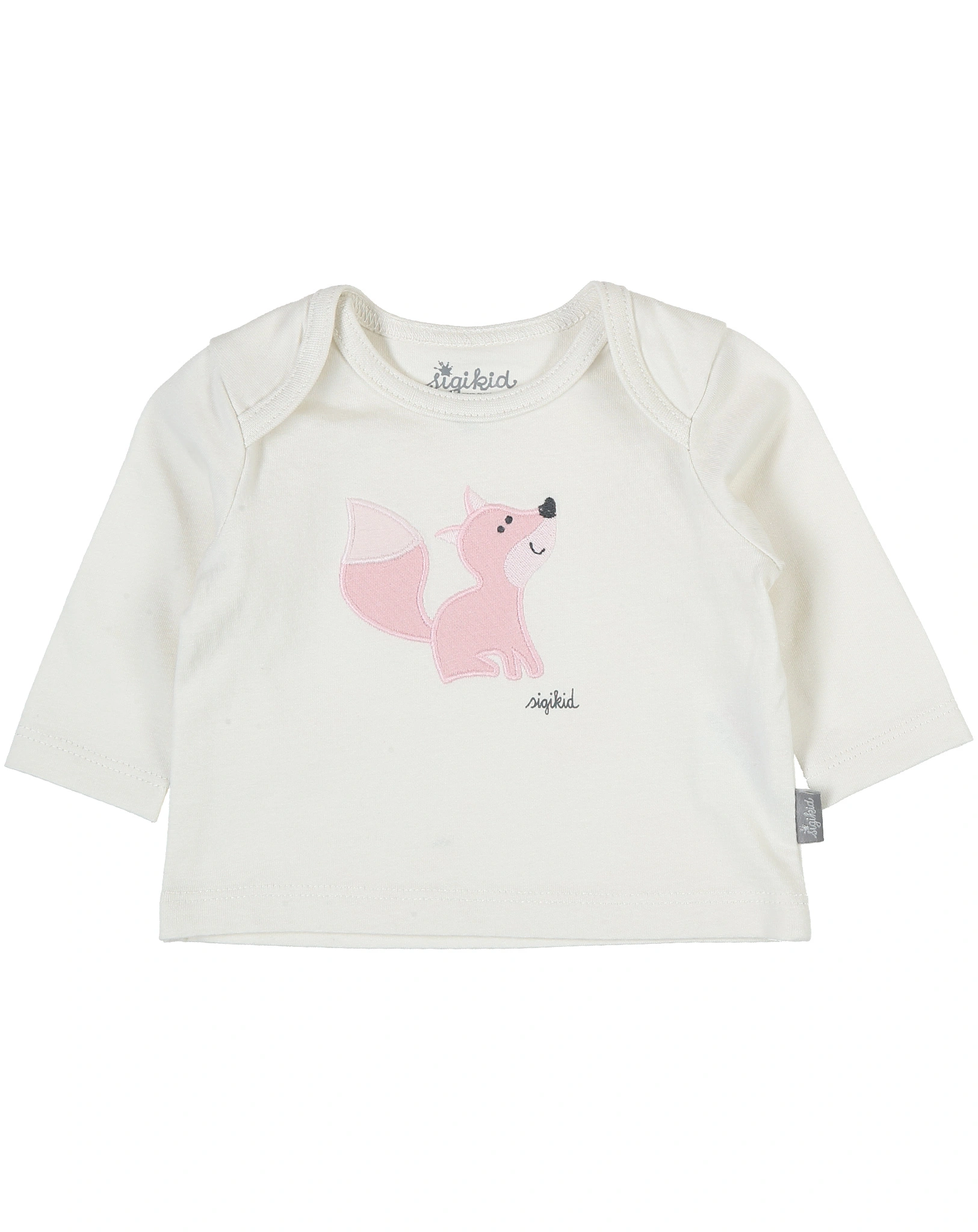 Langarm-Shirt BABY FUCHS in weiß
