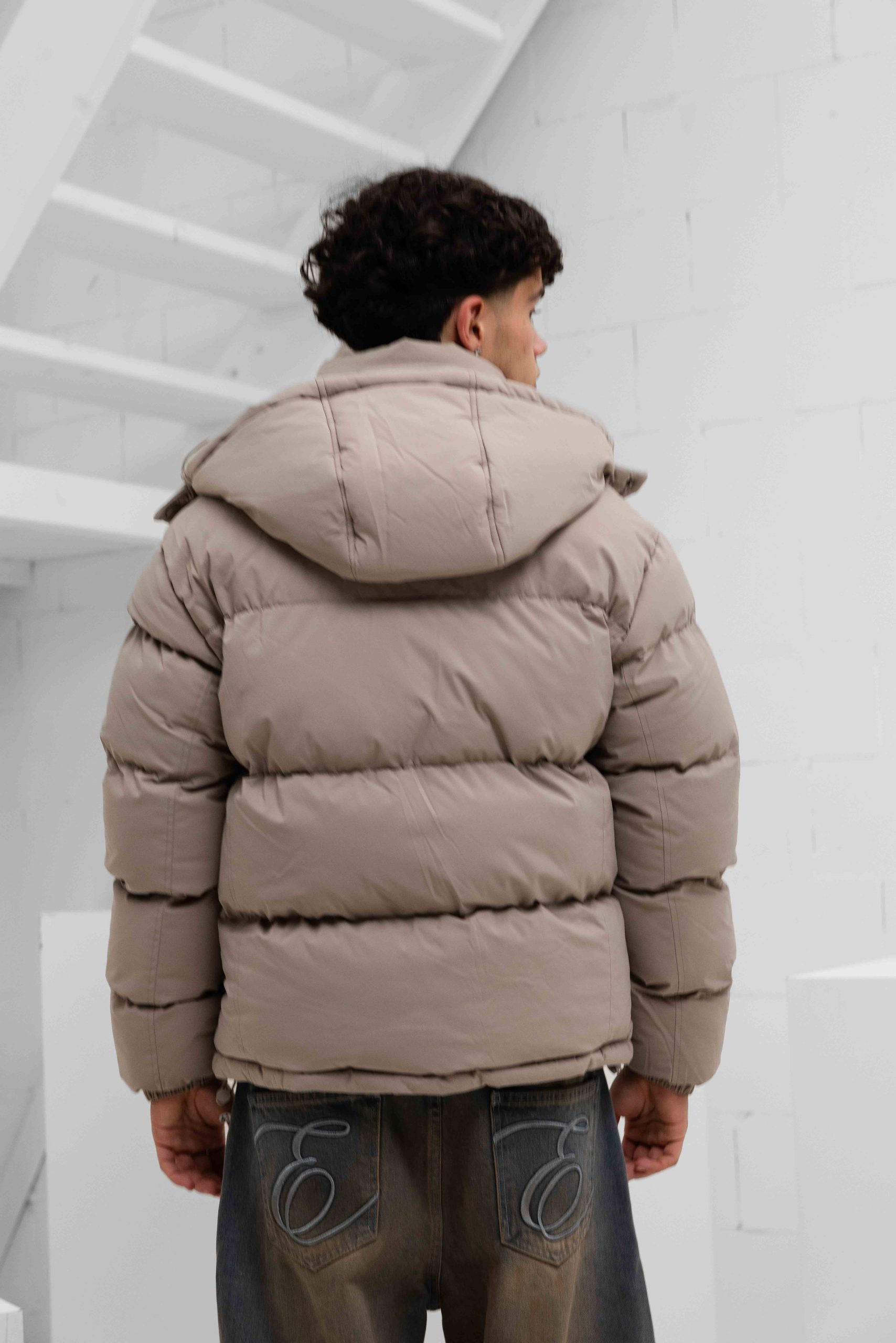 Project X Paris Essentials Winterjas Heren Beige
