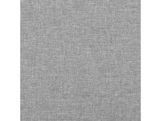 Sommier à lattes de lit Gris clair 140x190 cm Tissu