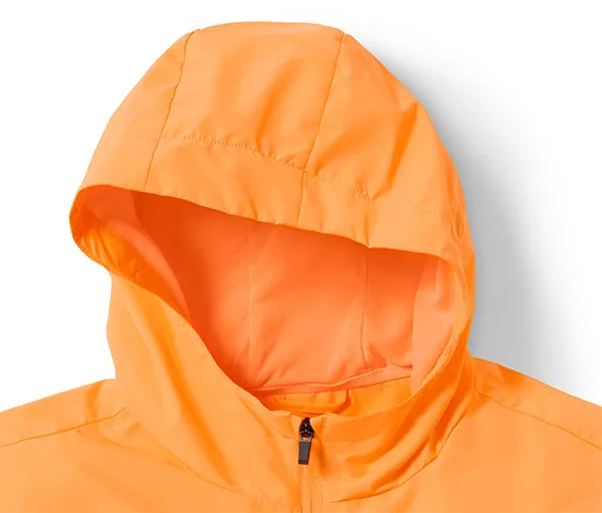 Windprotection-Jacke, neonorange