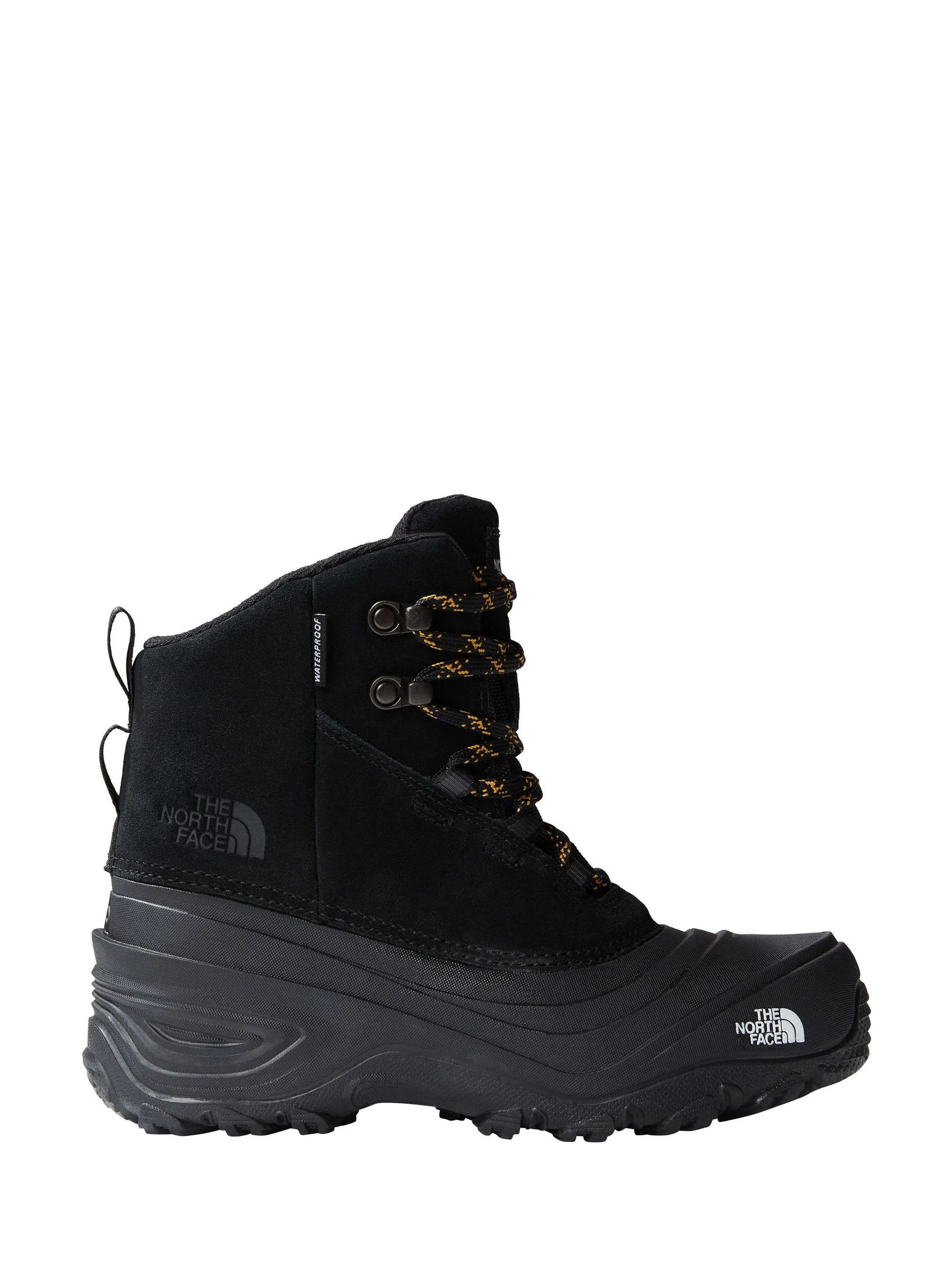 The North Face - Zwarte Chilkat sneeuwlaarzen met veters