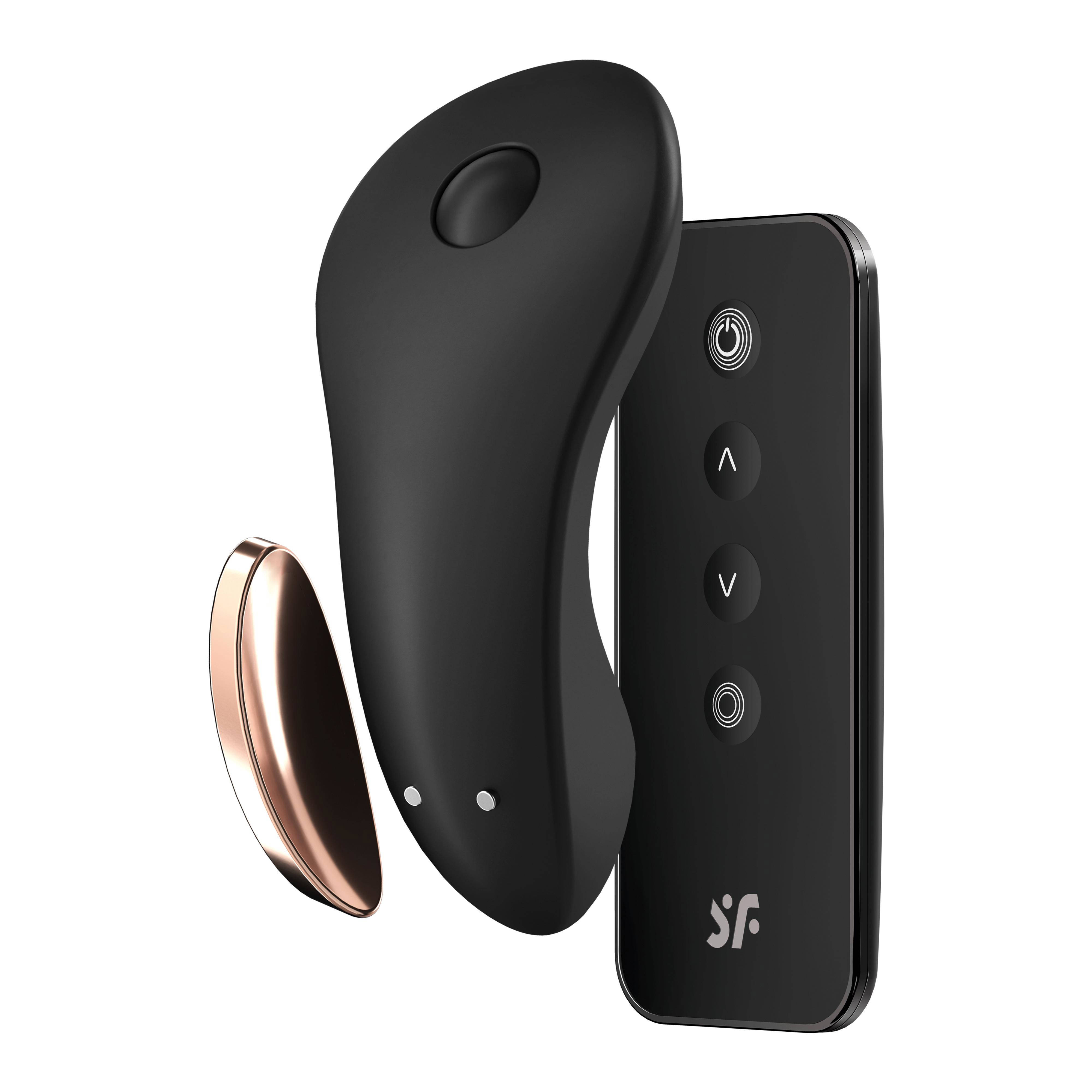 Satisfyer Little Secret panty vibrator - zwart