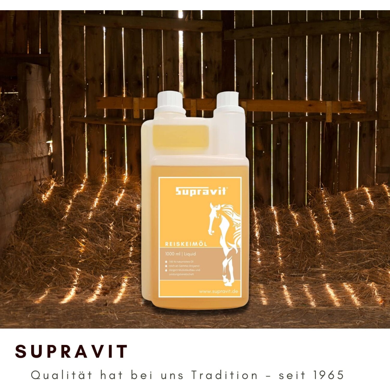Supravit Reiskeimöl 1000ml flüssig