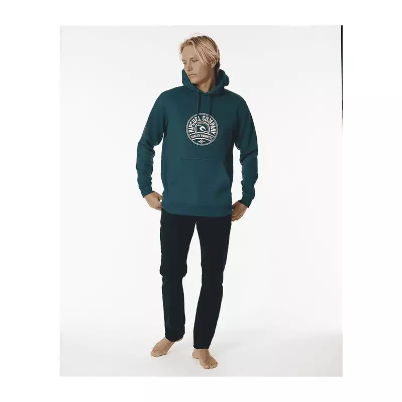 Sweat RIPCURL Stapler Hood Blue Green