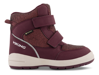 Viking Fun Glitter Warm GTX 2V Vinterstøvle Bordeaux 3-94615