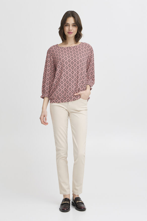 Fransa FRENORA TEE 1 Nostalgia rose mix