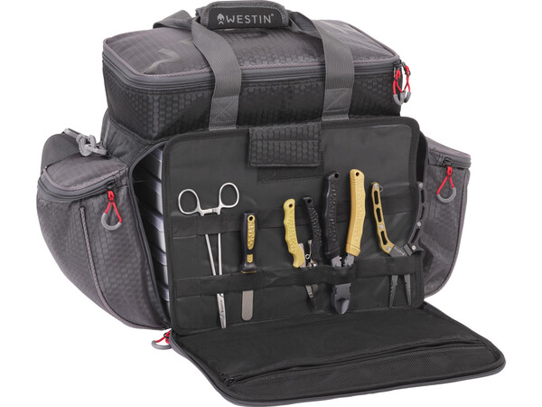Sac Westin W4 Master Lure Bag Titanium Black (Incl. 5 Boites)