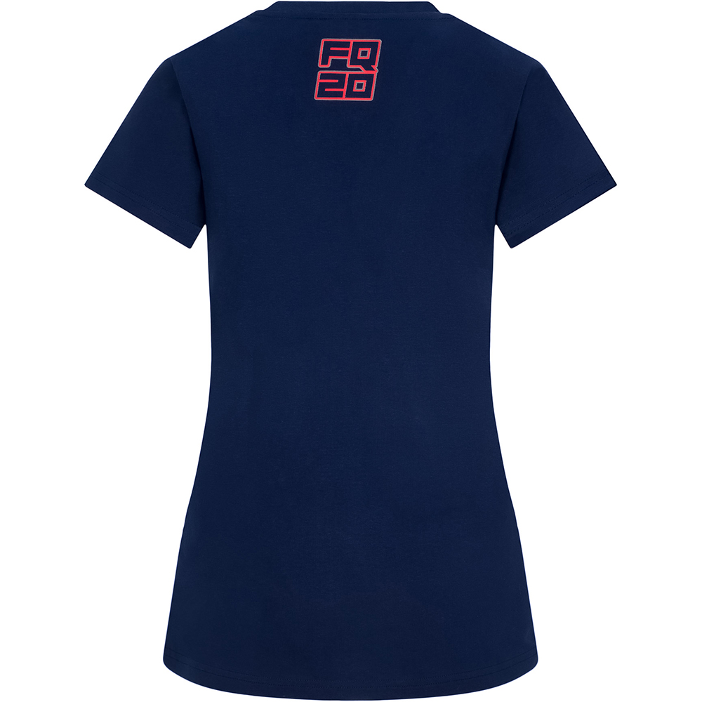Fabio Quartararo - T-shirt femme Flock 20 Bleu / Rouge