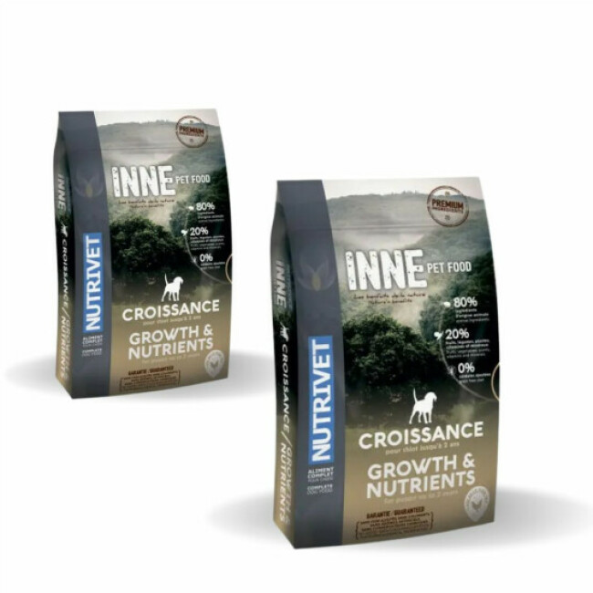 Croquettes Nutrivet Inne Dog Growth croissance pour chiot